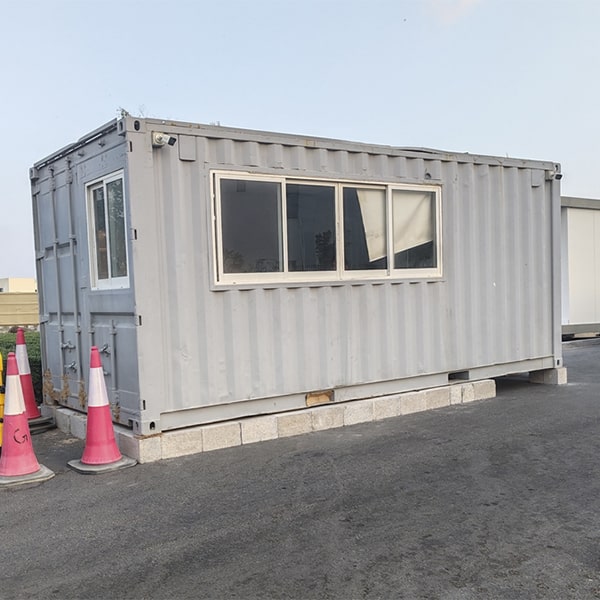 portable classroom trailers can be equipped with electrical outlets and hookups